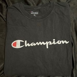 Champion t shirt black